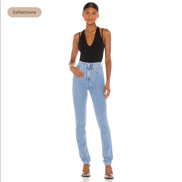 Helmut Lang BNWT Hi Femme Spikes Jeans - Picture 4 of 6